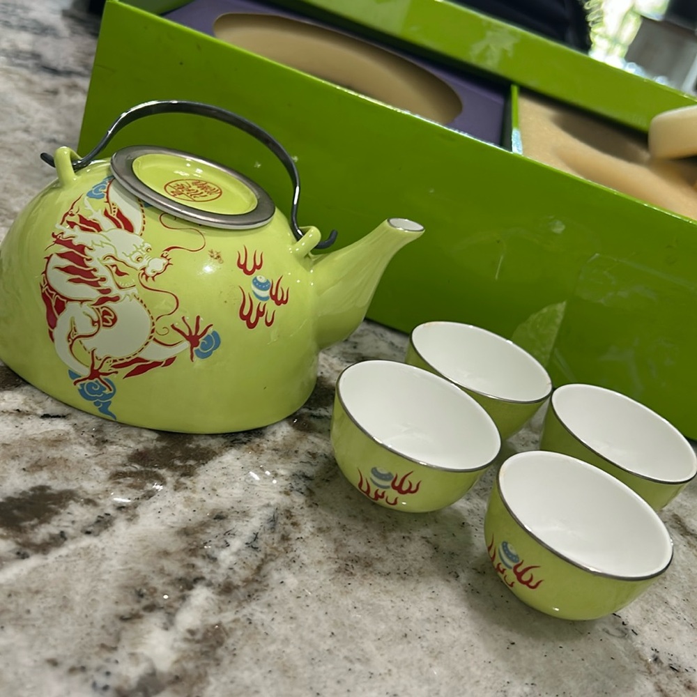 NEW SHANGHAI TANG TEA SET